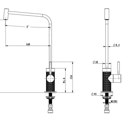 PURIFIED FAUCET DG-206QS